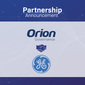 GE and Orion Governance partnership for data governance solution