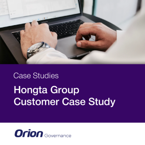 orion governance case study hongta group customer case study